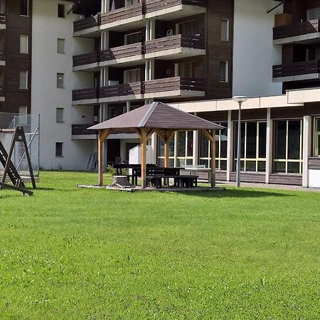 Moderne Dachwohnung Nähe Zermatt mit Balkon Täsch Exterior foto